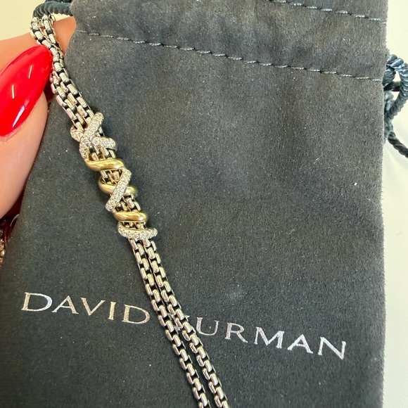 David Yurman Helena Y Lariat Necklace - Picture 10 of 10